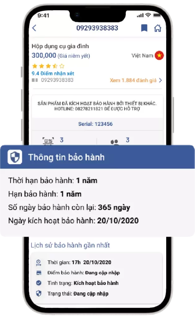 Sản phẩm chính hãng