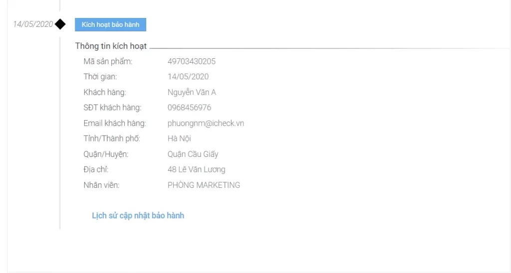 Ảnh vận hành dữ liệu