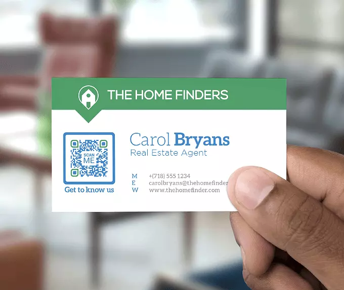 QR Code card visit 2