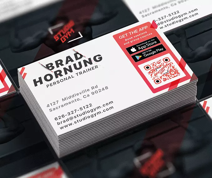 QR Code card visit 1