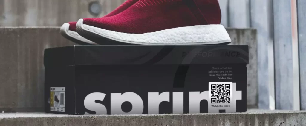 QR Code trên hộp giày