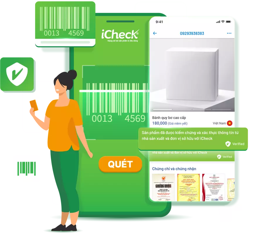 Đăng ký iCheck Scanner